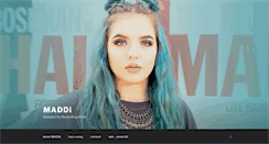 Desktop Screenshot of maddimusic.com
